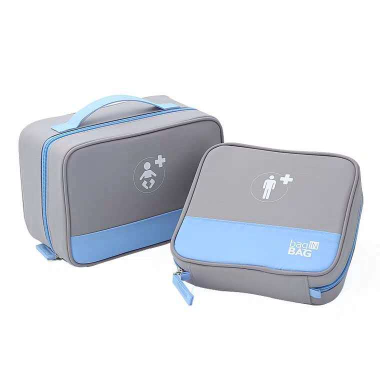 定制儿童小药箱家用医药包 旅行药箱便携急救药箱 小号