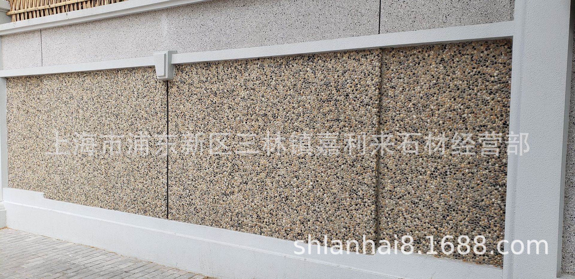 网贴石 网材石 水洗石 水刷石 小理石 洗米石 小石子 鹅卵石外墙