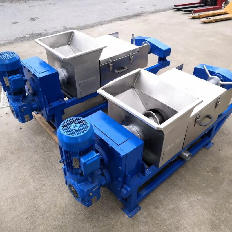 工业用餐厨垃圾脱水机粉碎脱水机制造厂家螺旋式挤压脱水机