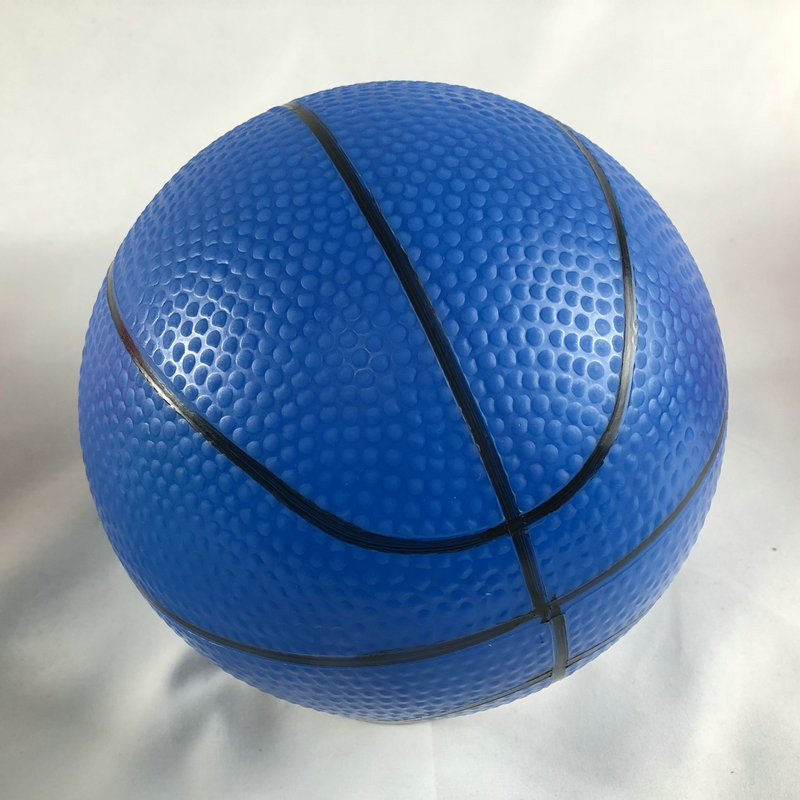 6-Inch Basketball PVC Thickened Scribing Basketball Kindergarten Playground Rubber Ball Children's Inflatable Maternal and Infant Shop Toys