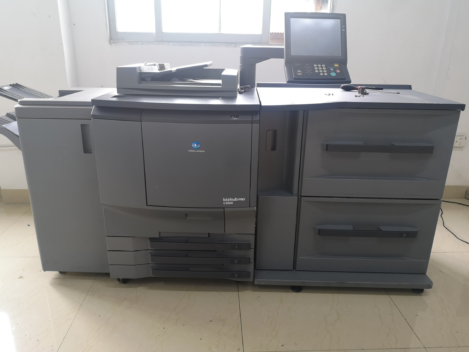 柯尼卡美能达c6500高速型彩色复印打印机