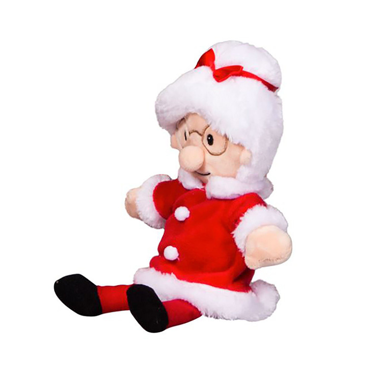 a351创意新款穿衣毛绒布娃娃毛绒老太太毛绒玩具来图来样定制