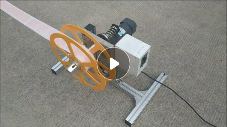 211型茂名kn95口罩无纺布废边料收料打卷收卷机