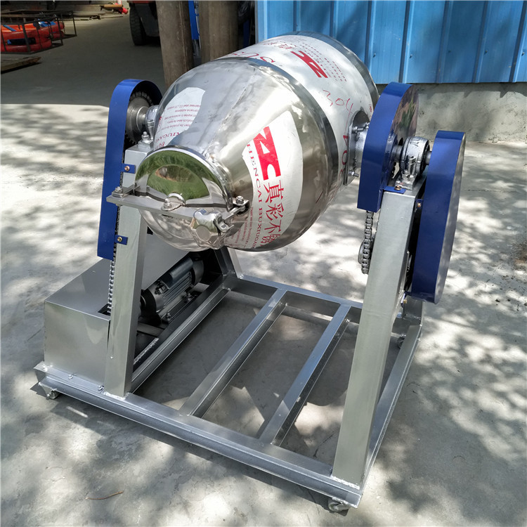 全新厂供不锈钢二维混合机 鼓桶二维搅拌机 旋转封闭粉末混料机