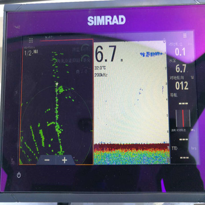 雷达探鱼器_simrad go-9 4g雷达 探鱼器 海图仪 船舶 游艇用