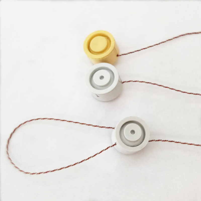 抽紧式铅封 防盗防伪铅封锁 塑料电表铅封扣 可激光打字可印logo