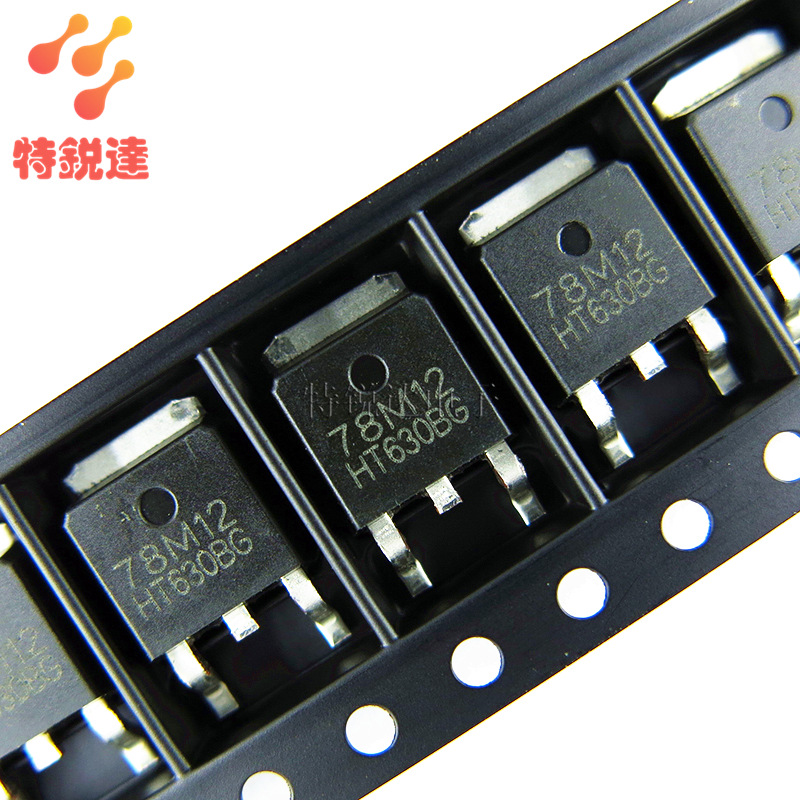 78m12 7812 dc-dc三端稳压器 贴片to-252 固定正单输出标准调节器