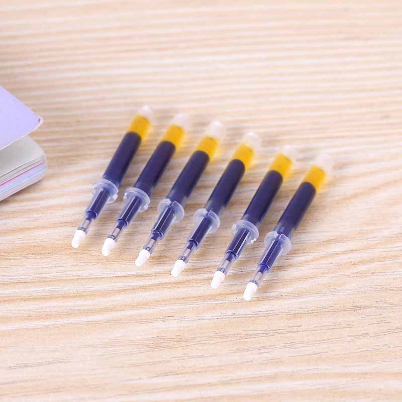 厂家直销中性笔创意笔专用蓝色短笔芯 特殊规格短中性笔芯