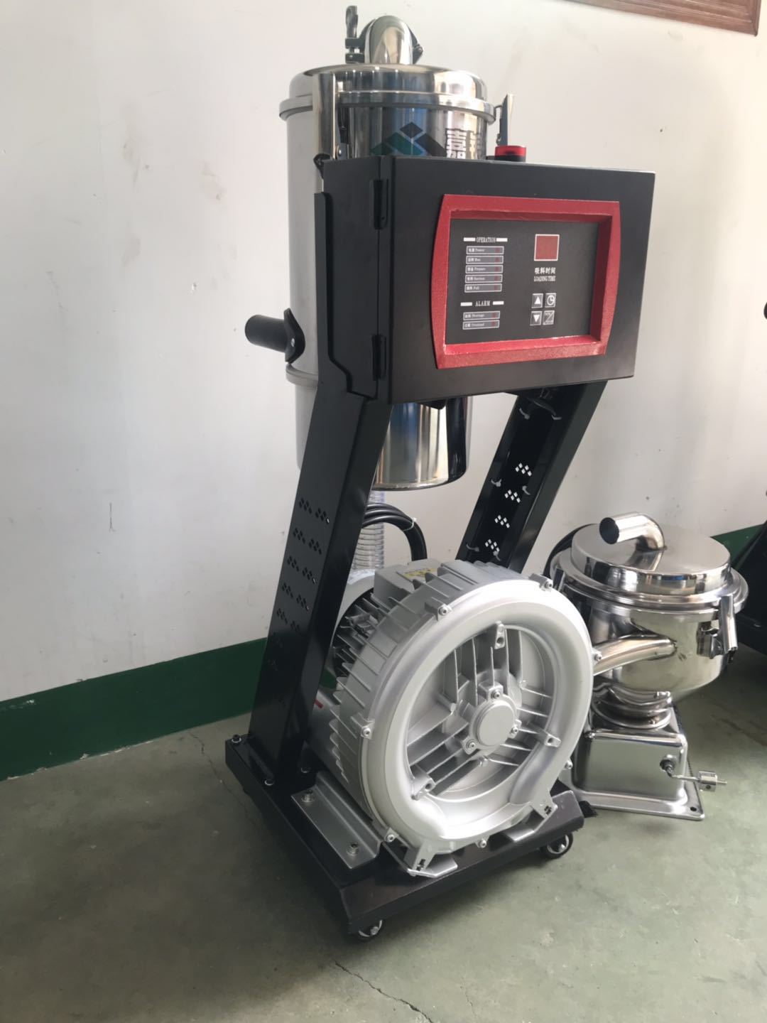 1kw吸料机注塑机机边吸料机塑料颗粒抽料机嘉银厂家直销