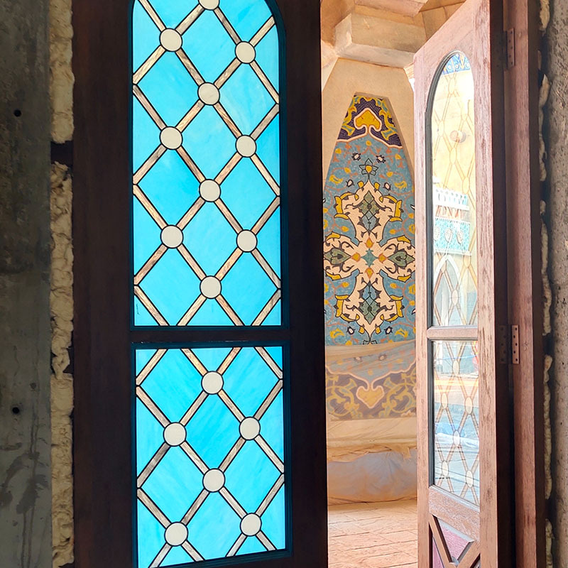 直供教堂花窗艺术玻璃 蒂凡尼 镶嵌欧式工艺彩绘 穹顶玻璃
