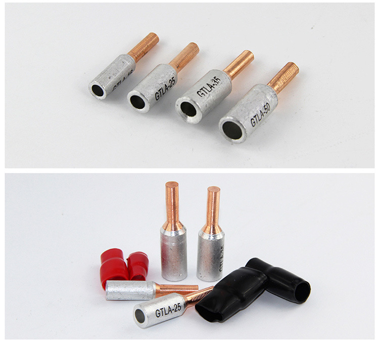 gtla铜铝插针电表专用针式铜铝端子线鼻子电表箱铜铝接线端子