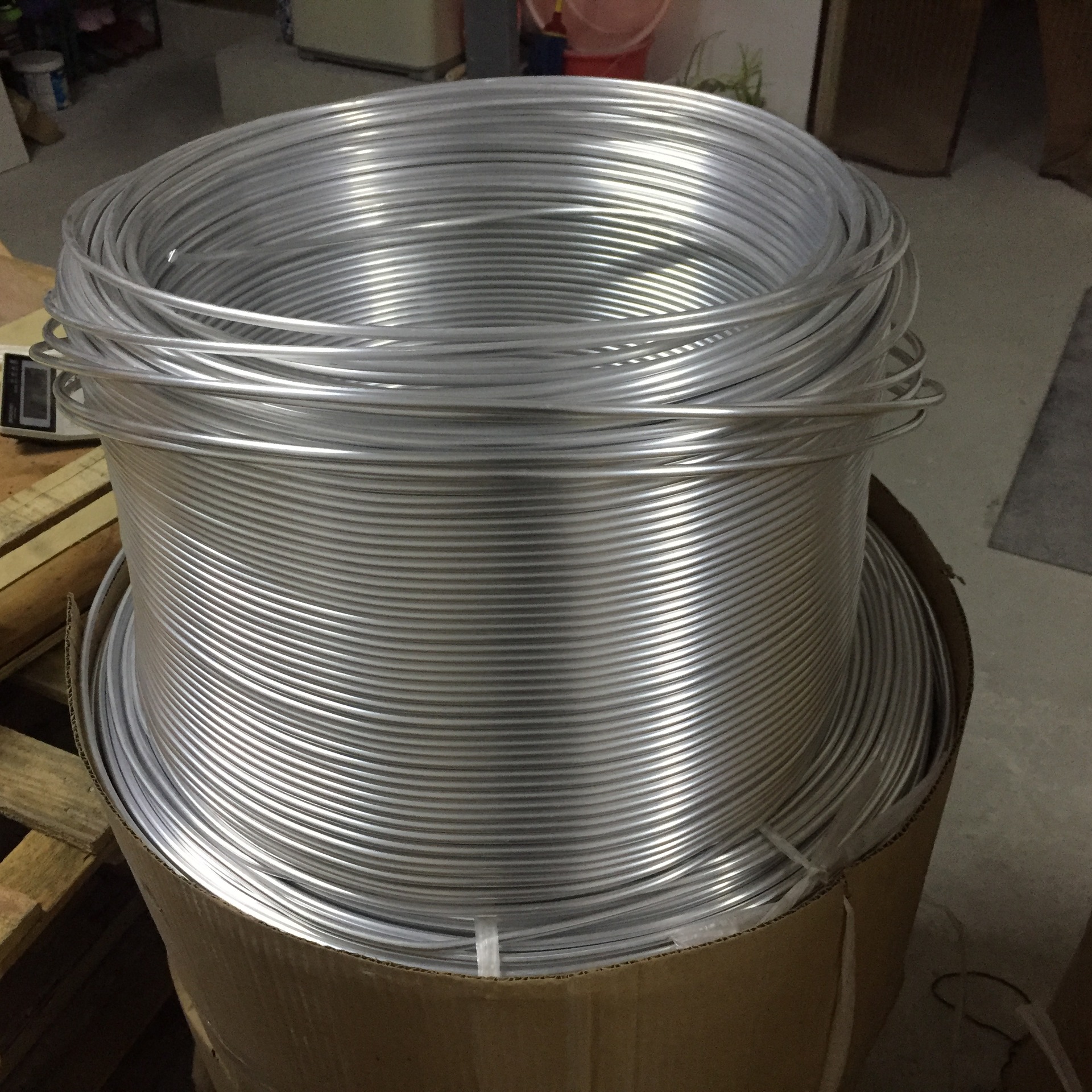 Φ8*1铝盘管  1060纯铝无缝精密盘管 3003铝盘管  散热器用软铝管