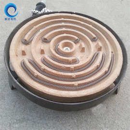 供应发热盘 电炉丝盘 耐高温电炉盘 方型电炉丝发热盘 圆形电炉盘