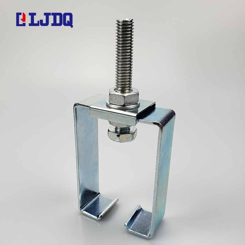 滑线吊架管式滑触线悬吊件多极吊卡铁镀锌复合式母线吊耳厂家直销