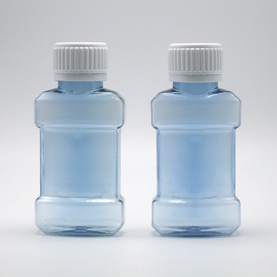 资质齐全 吹注一体 70ml毫升 口服液体药用塑料瓶 漱口水瓶 透明