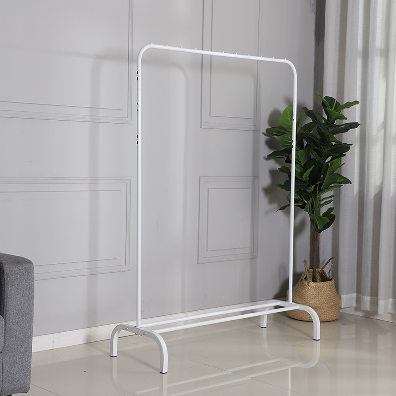 厂家室内防风款单杆落地式晾衣架嗮衣架阳台衣帽架简约款