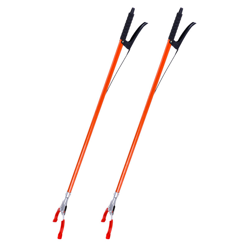 不锈钢铁杆垃圾捡拾器 高空取物器 清洁用品环保工人专用夹