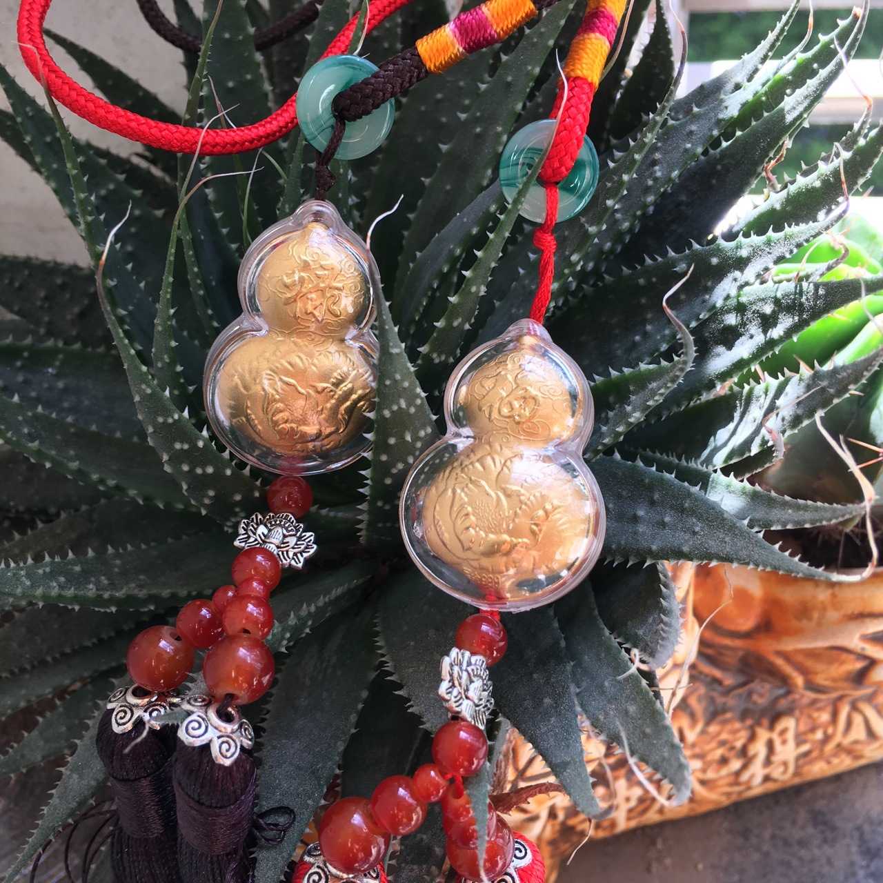 99足金车挂金葫芦汽车挂件招财保平安保险银行会销开门红礼品批发