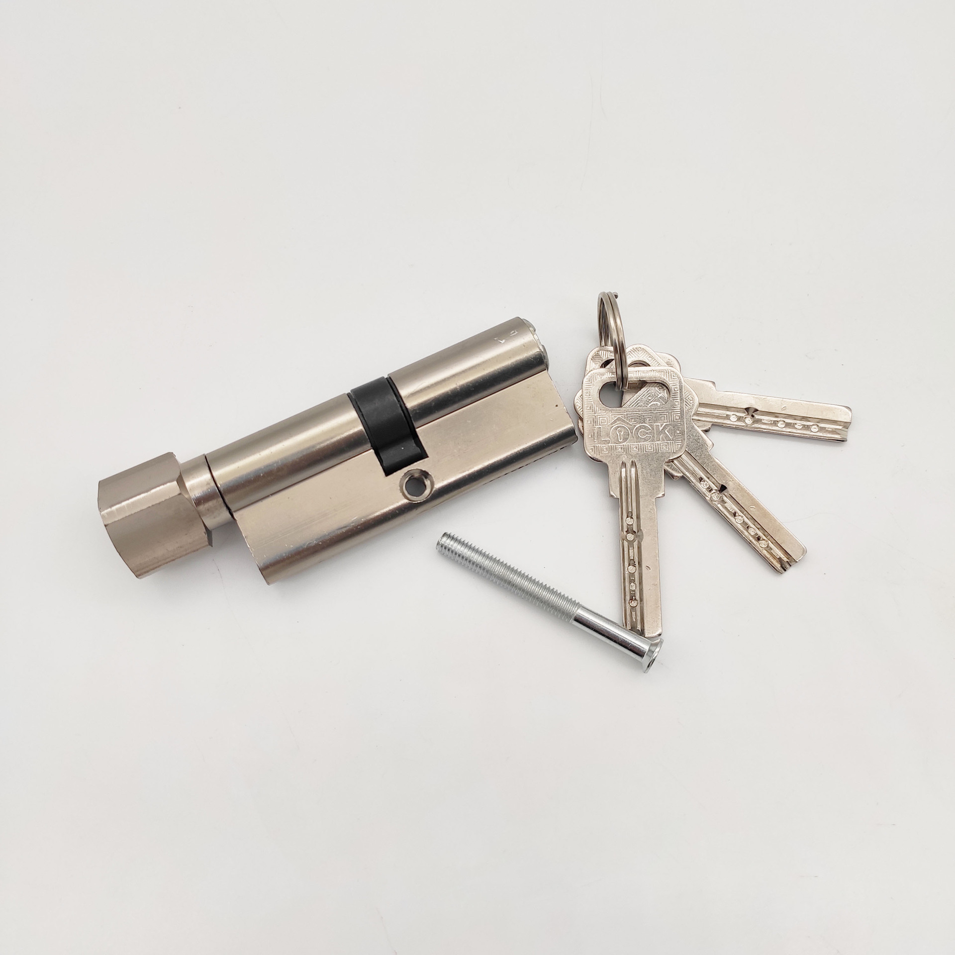 铝合金锁芯执手锁锁芯卧室门小70锁芯 室内门锁芯 内门锁芯