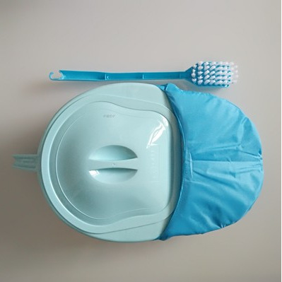 加厚大便盆老人卧床瘫痪病人坐便器接便器成人接尿器