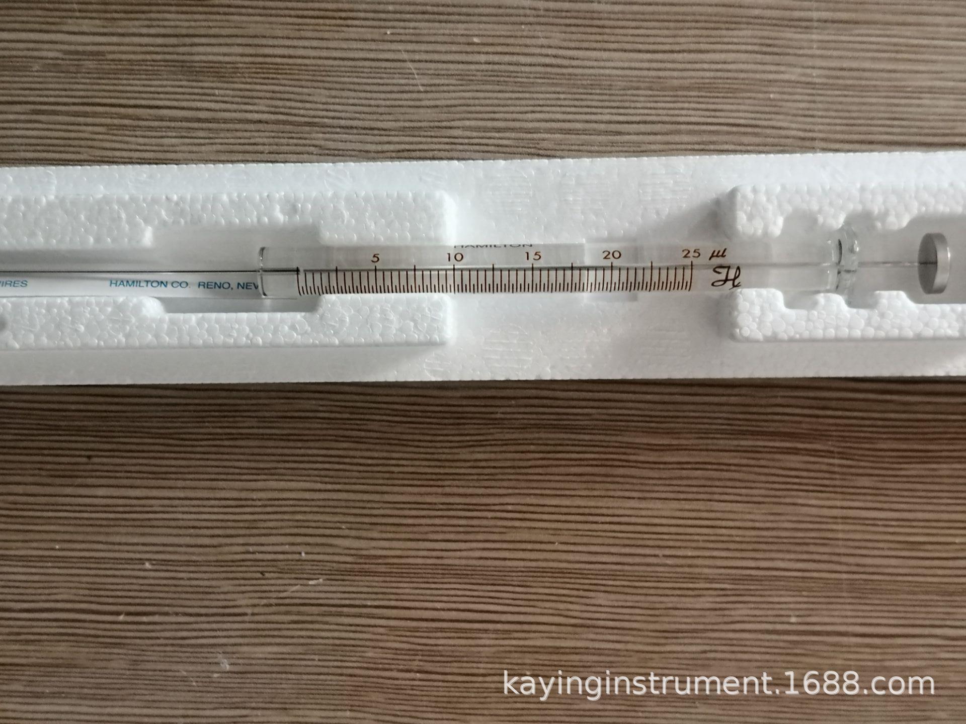 哈密尔顿汉密尔顿hamilton微量注射器微量进样器平头25ul