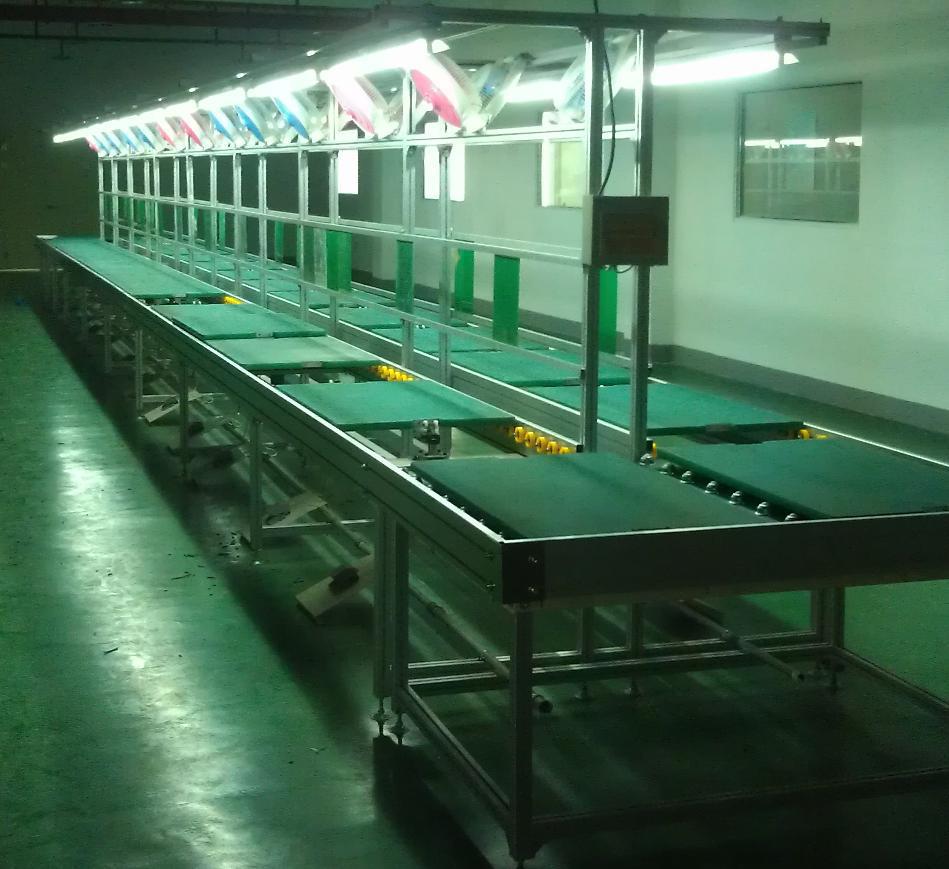 厂家供应ktl-s800产品装配组装线手推检测包装流水线