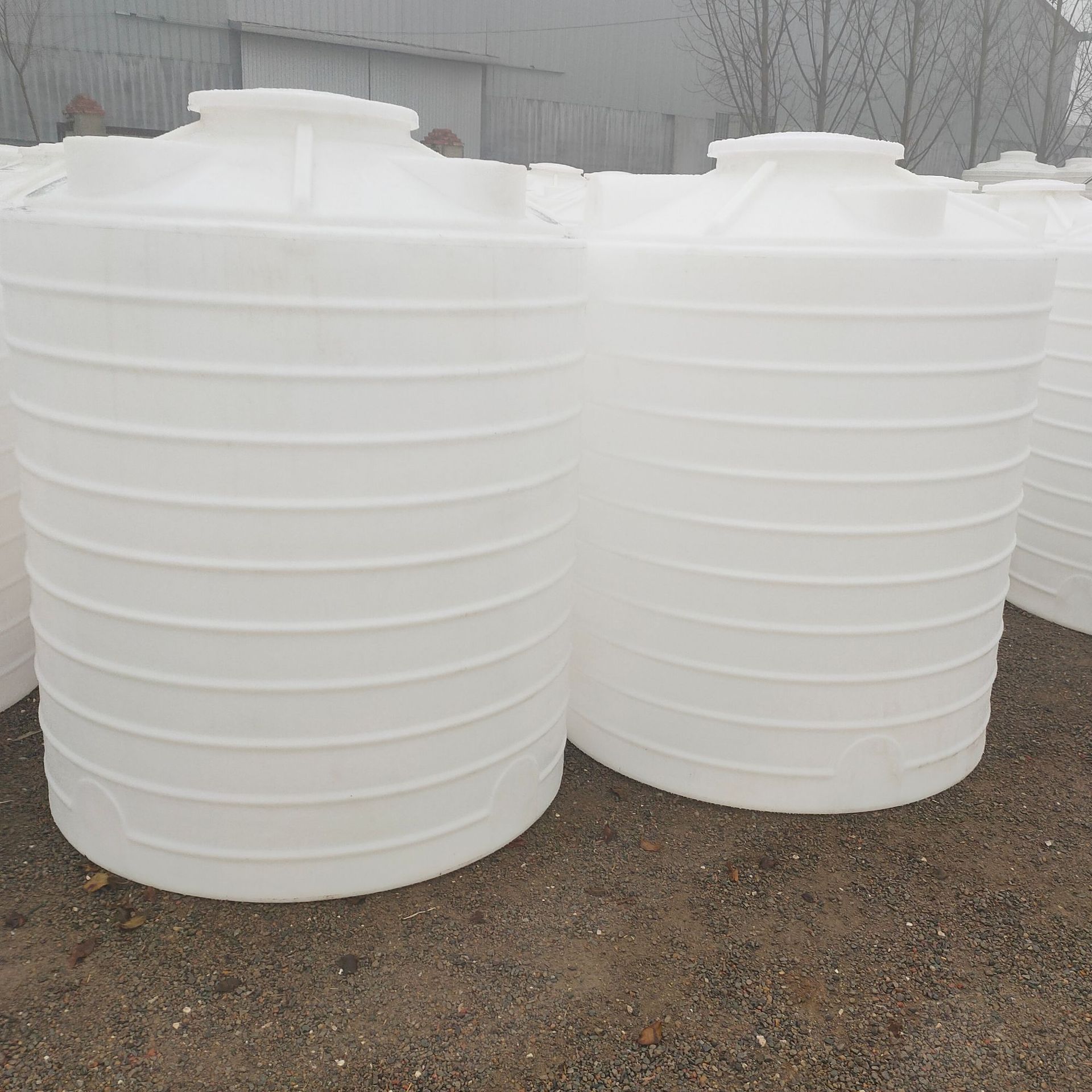 1t一吨塑料立式水塔塑料大白桶储水圆桶室外水罐车间周转桶化工桶