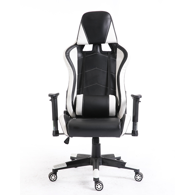 电竞椅皮质游戏座椅网吧竞技赛车舒适简约主播电脑椅时尚吃鸡椅子
