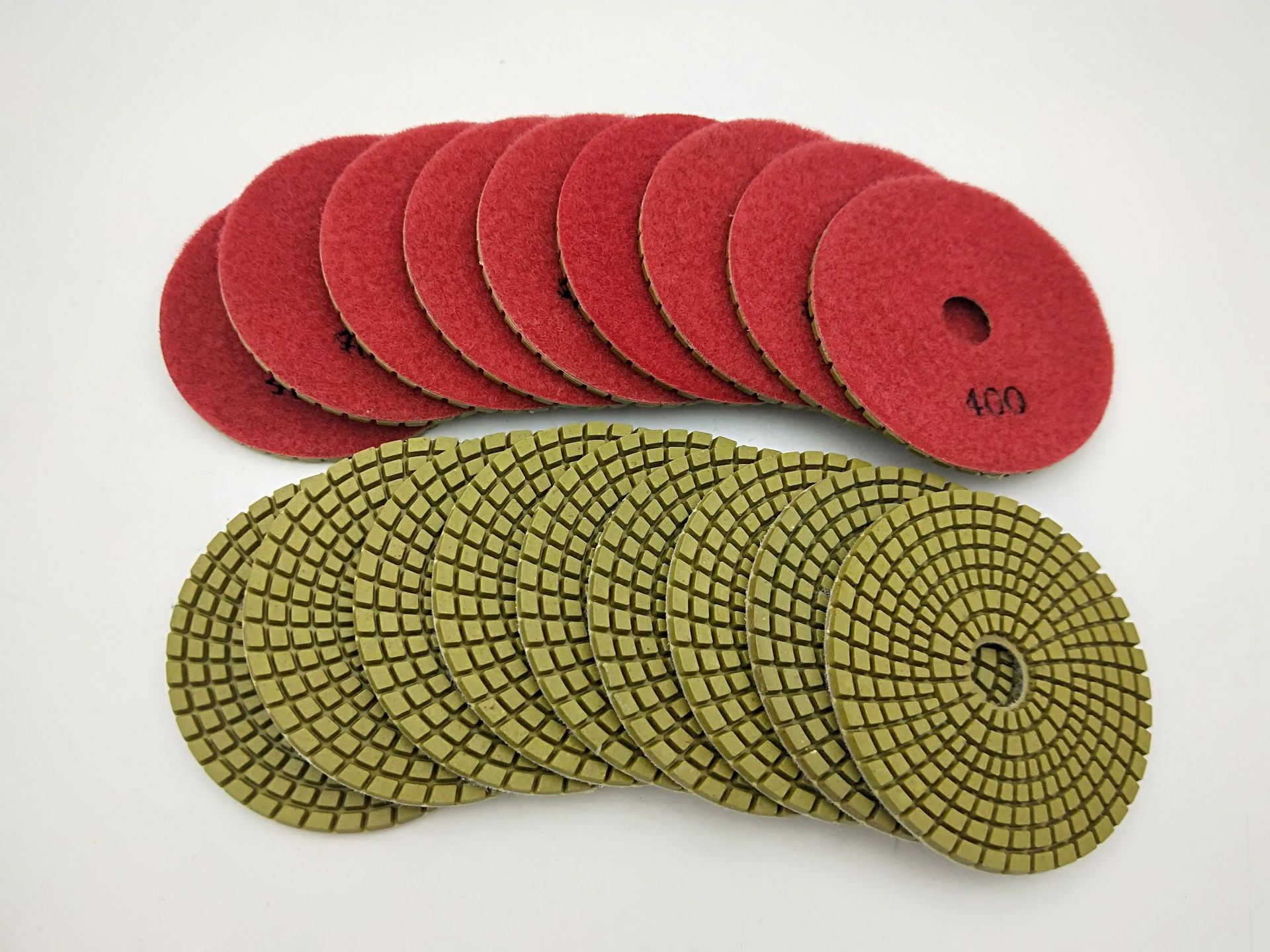 厂家直销批发水磨3寸4寸大理石抛光片石材打磨片翻新片