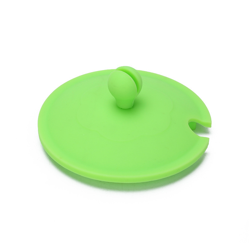 创意可爱卡通硅胶杯盖 水杯盖子密封防尘防漏硅胶盖子 吸管杯盖