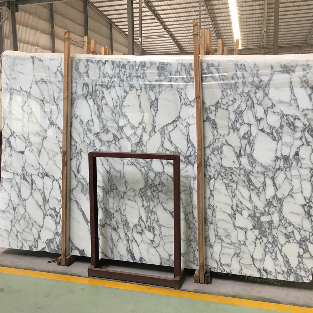 天然大花白大理石材客厅地板地 背景墙 餐桌台面板装饰