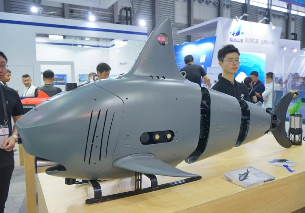 多关节水下工业检测仿生鱼智能机器鱼仿生式工业机器鱼水下机器人