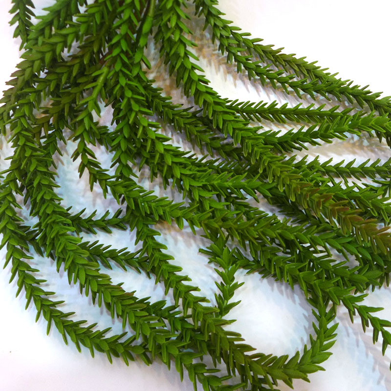 仿真植物藤条 龙尾草鹿角叶垂柳葱草空气草 仿真花藤植物墙壁挂