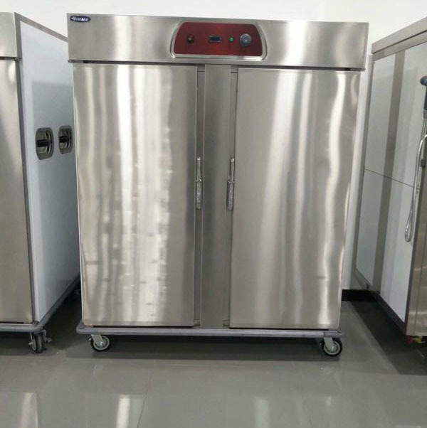 上海厨房设备工程不锈钢22层双门大容量保温送餐车酒店宴会保温车