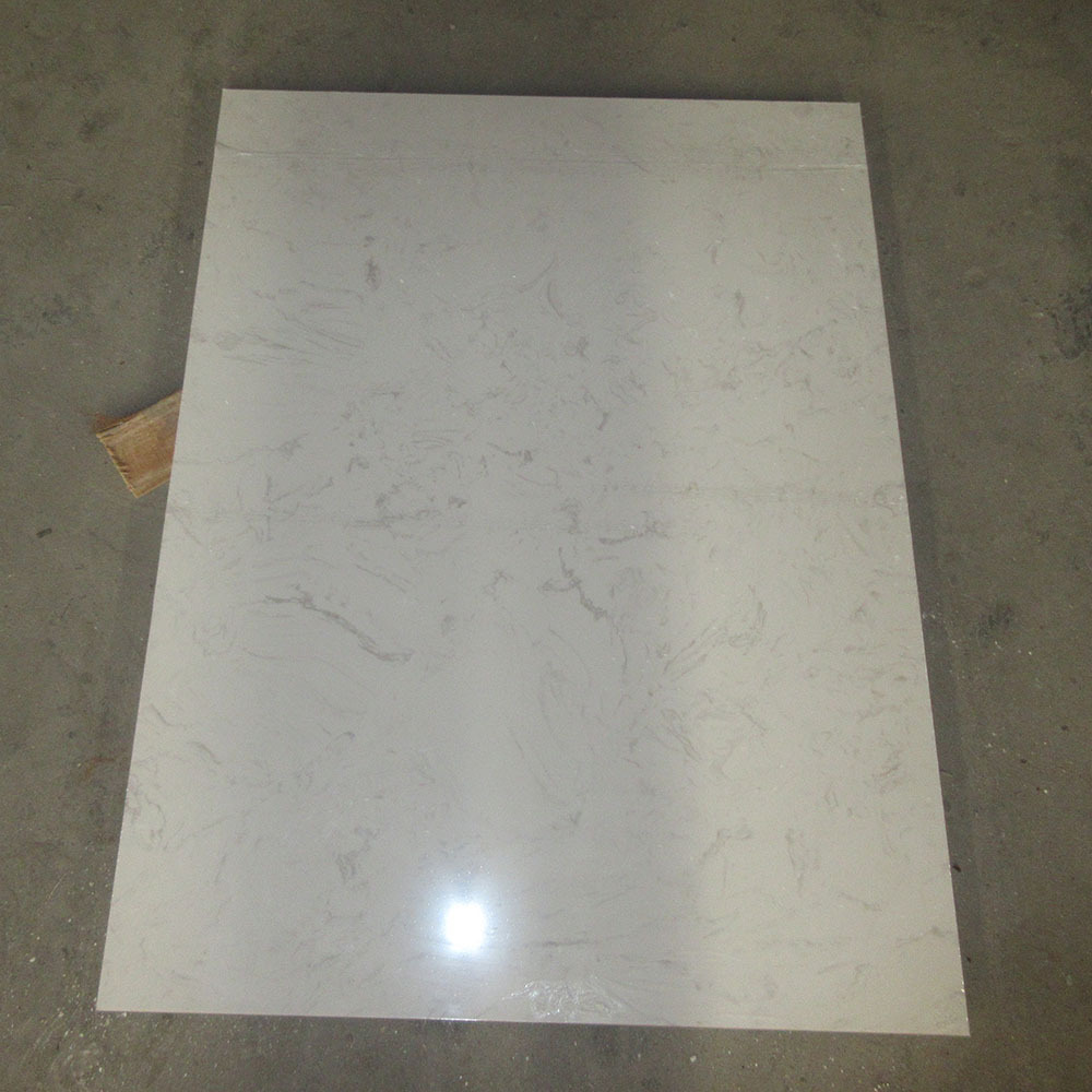 人造大理石花纹板 爵士白大理石 工程板复合板台面各种异形规格
