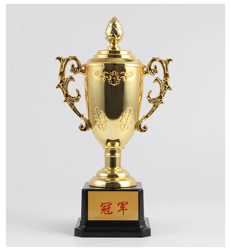 儿童奖杯塑料小奖杯造型美观大方,价格低廉适中商品描述工艺电镀纹饰