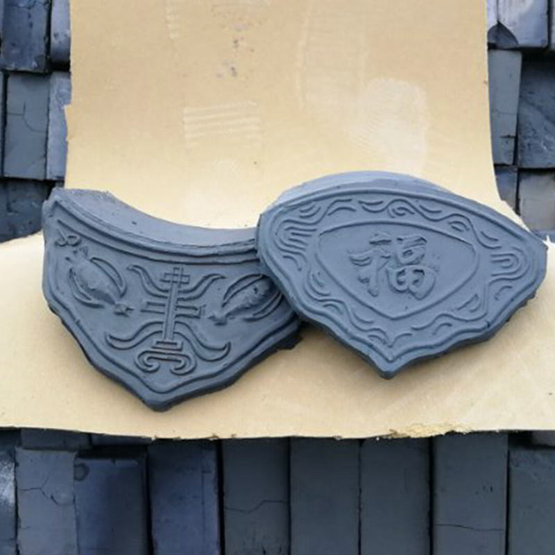 厂家直销 猫头滴水瓦古典瓦 瓦头檐口瓦青砖青瓦仿古建材现货批发