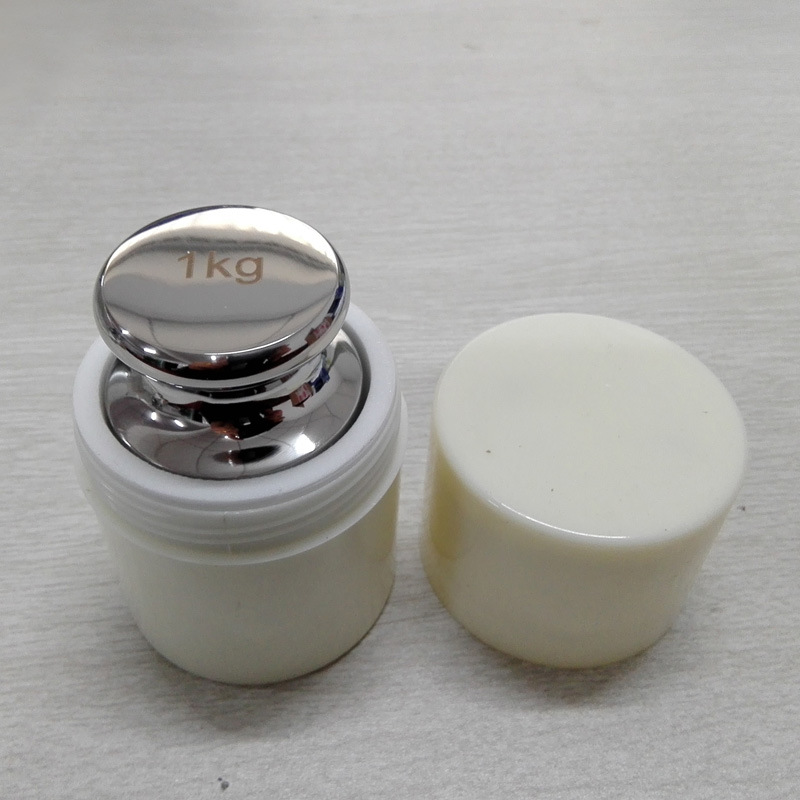 水玲砝码 不锈钢砝码m1级标准天平砝码电子秤校准砝码1kg含税包邮