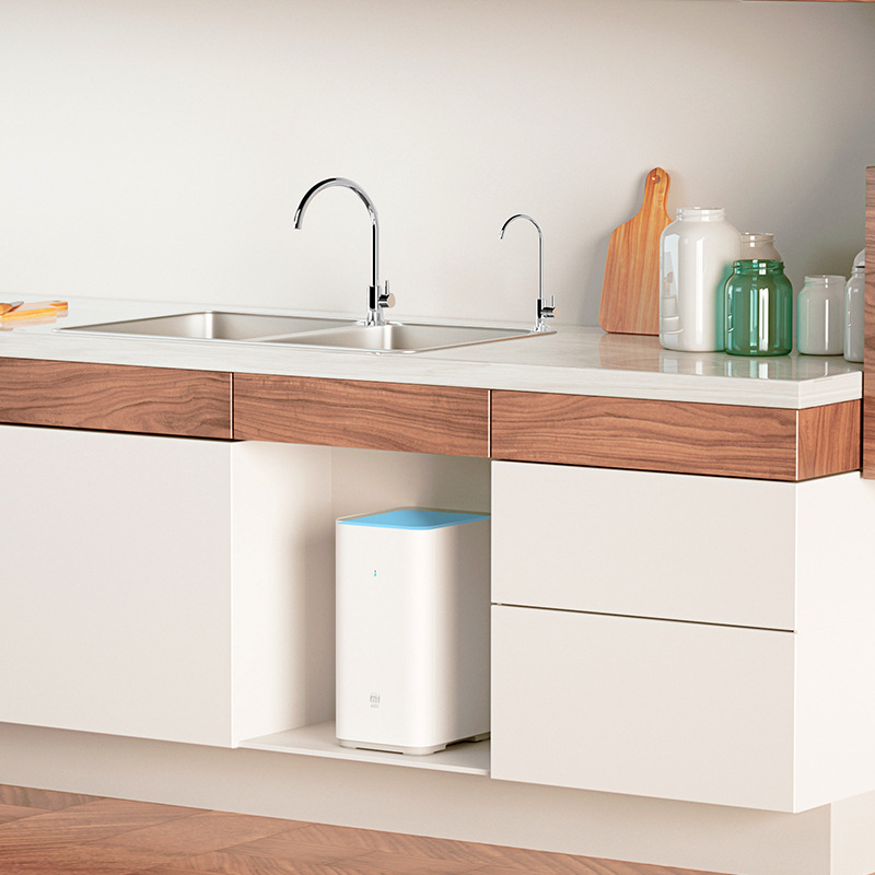 米家净水器厨下式厨房自来水ro反渗透纯水家用净水机净化机