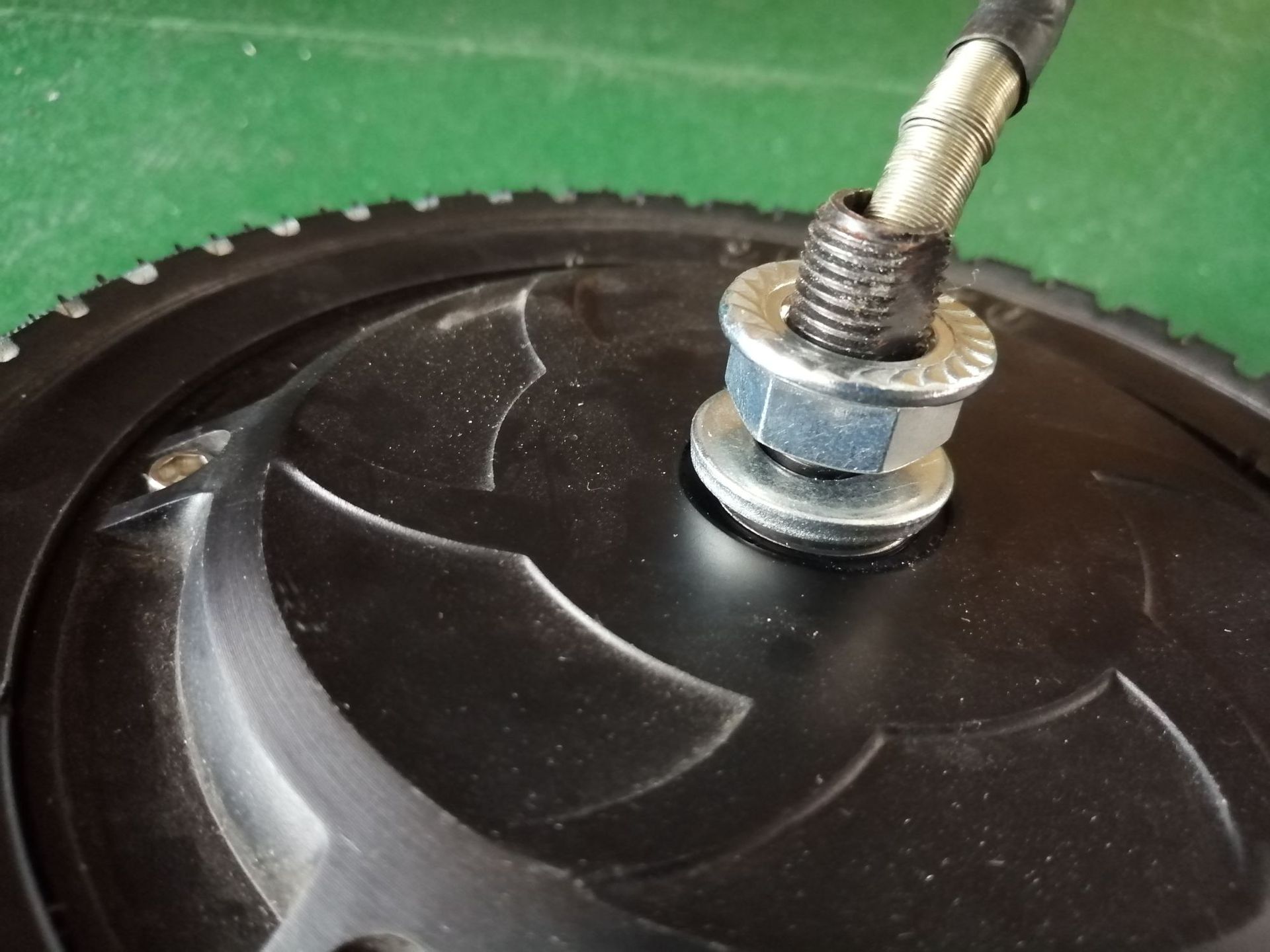 8寸电动滑板车通用配件 8寸电机固定螺丝环