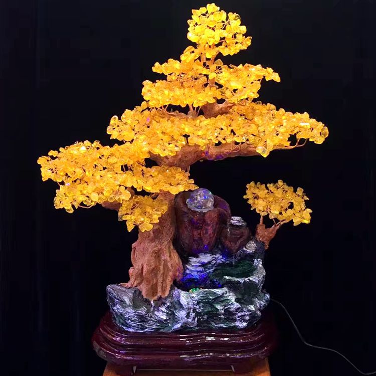 高70cm,宽:50cm 代理价格  包装好十  很漂亮的一款水晶树 家居摆放