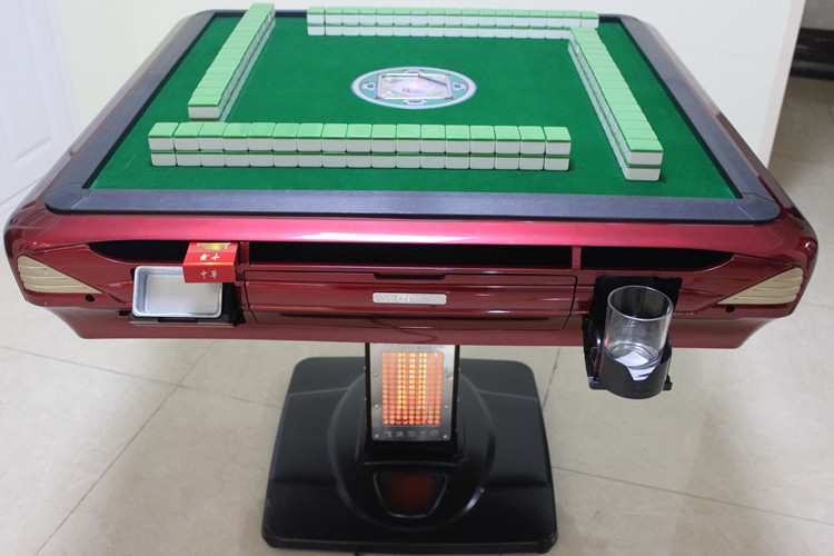 批发麻将机全自动四口和斜口免推牌过山车麻将桌香港雀友集团监制