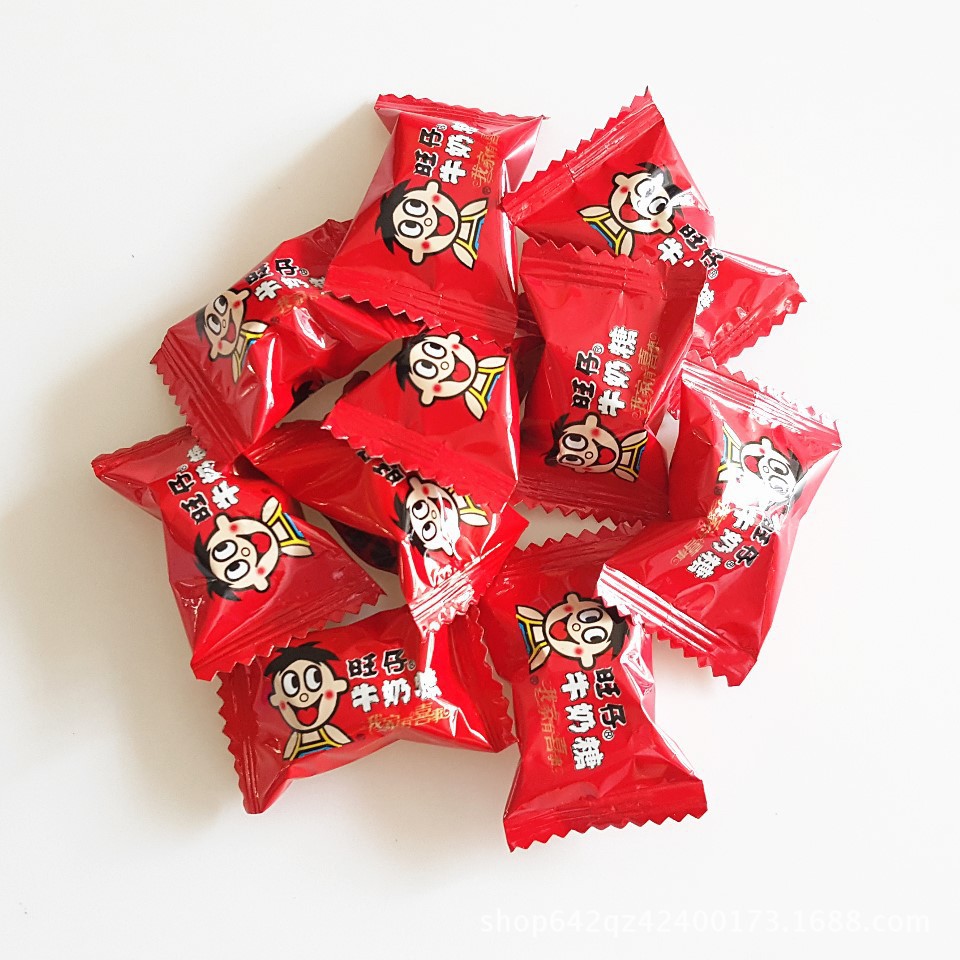 旺仔牛奶糖500克  约150颗 新旧包装随机发货 喜糖 包邮