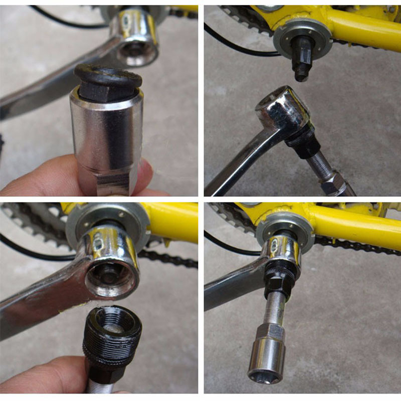 自行车曲柄拆除器 牙盘拆卸工具 拆牙盘拉马修车工具