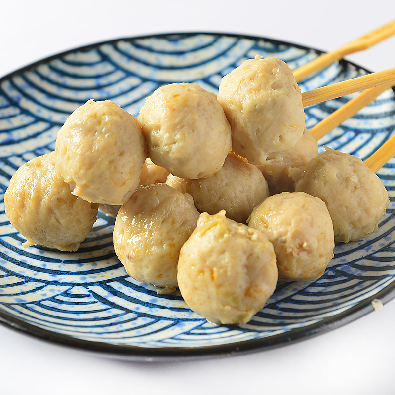 泡椒鸡肉丸360g便利店关东煮串串火锅城食材批发