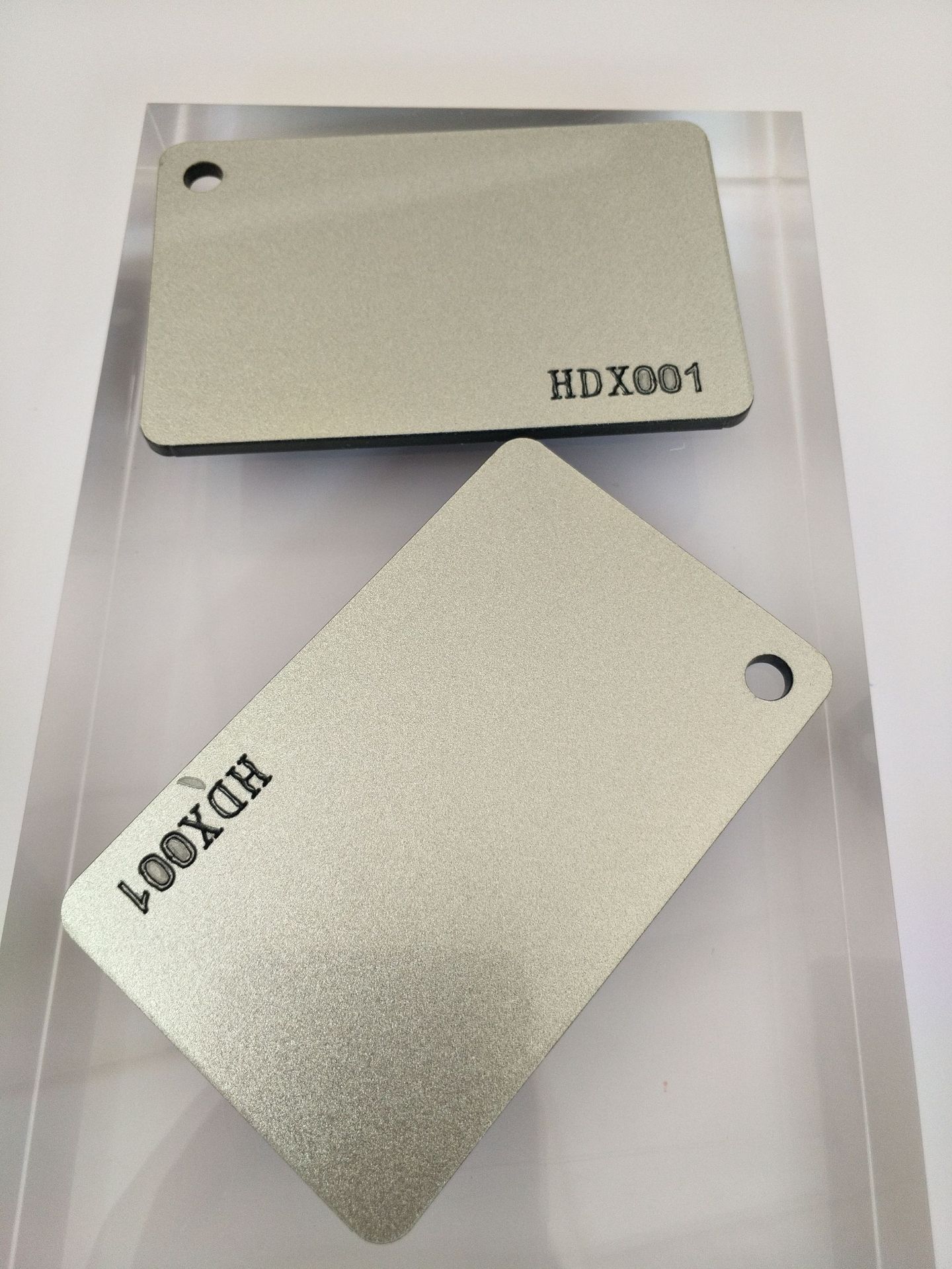 实兴亚克力有机玻璃特殊单面闪金板银灰色板银色浅灰色细砂银