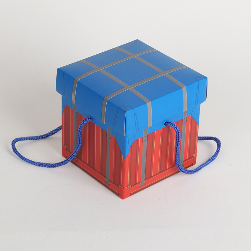 现货圣诞苹果盒新款平安夜苹果盒平安果包装盒手提圣诞礼品盒批发