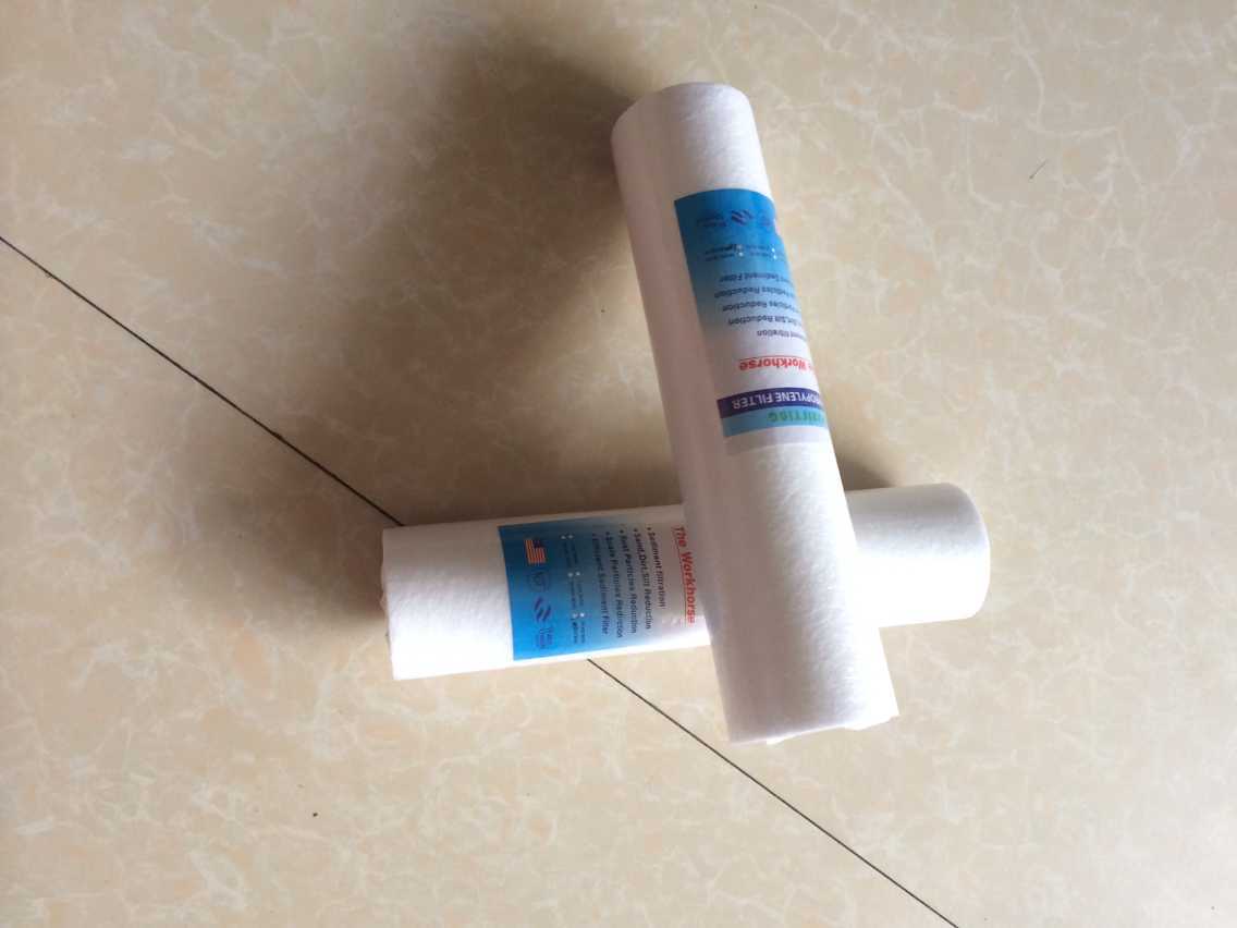 过滤pp sediment filter 10寸棉滤芯自来水棉芯1micron