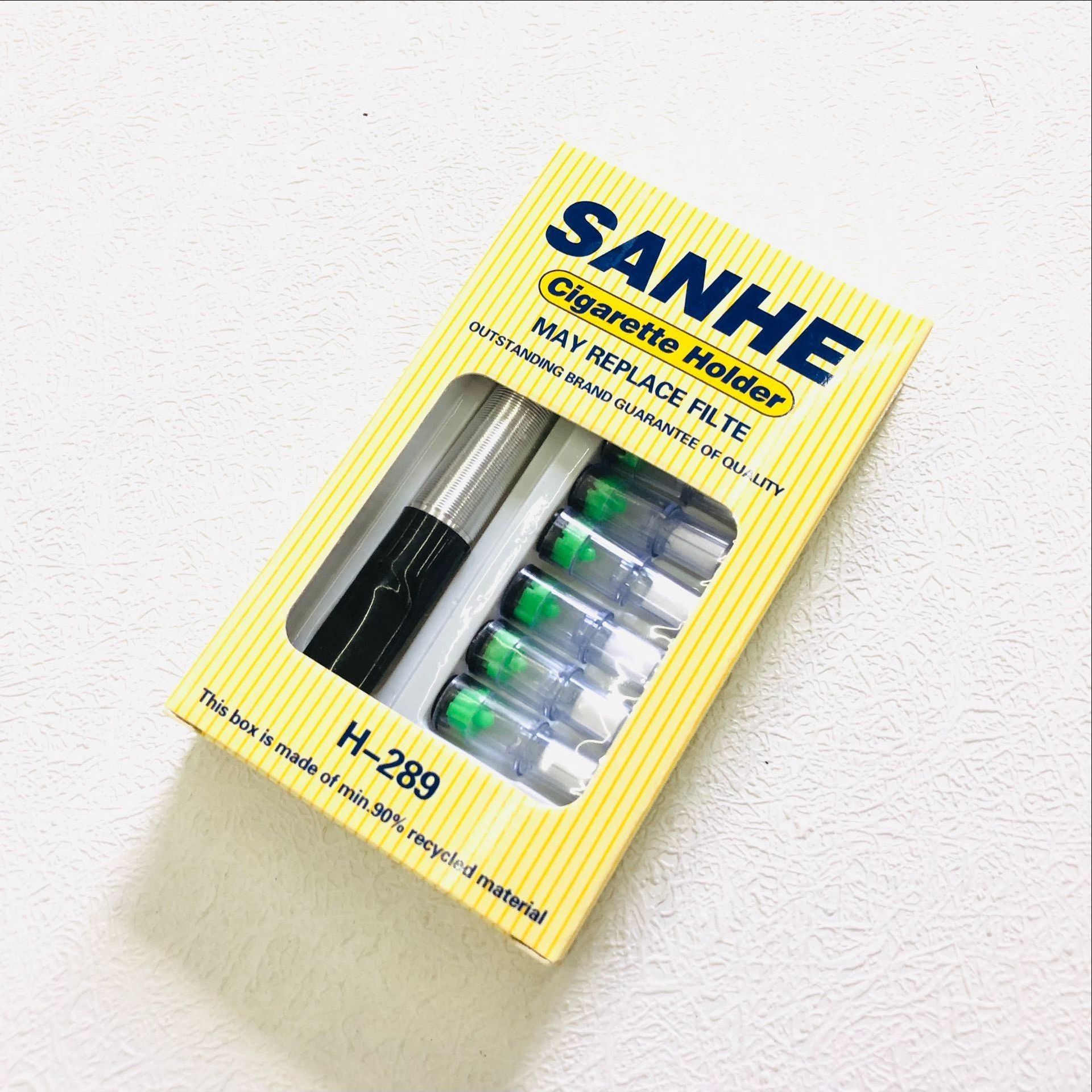 清仓 三和烟嘴 海绵滤芯烟嘴 h-289双重过滤滤嘴 男士健康烟嘴