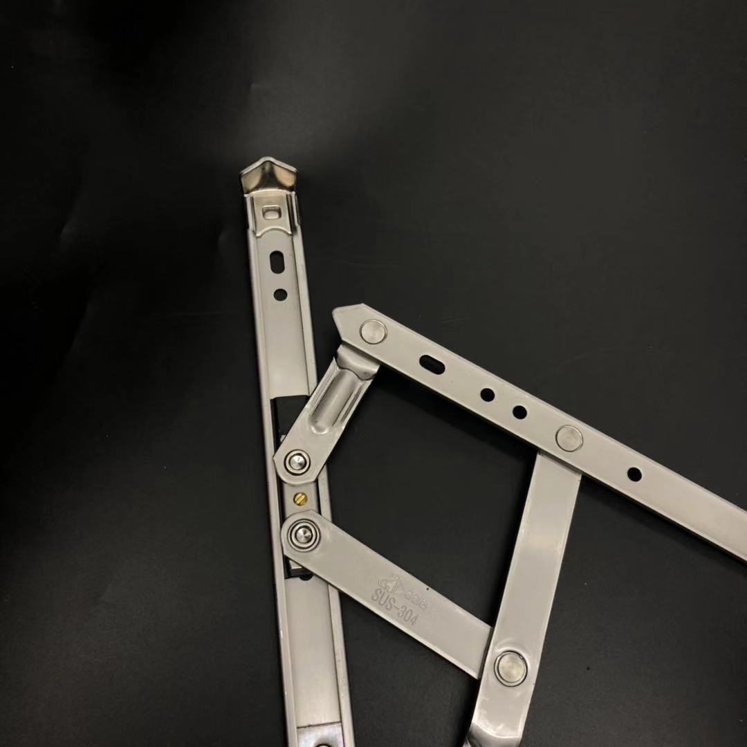 201#不锈钢滑撑铝合金塑钢窗幕墙窗平开上悬四连杆铰链201#22f3.